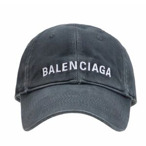 BALENCIAGA Denim Baseball Unisex Cap size L(59cm) 💯Authentic USED Like New!!!